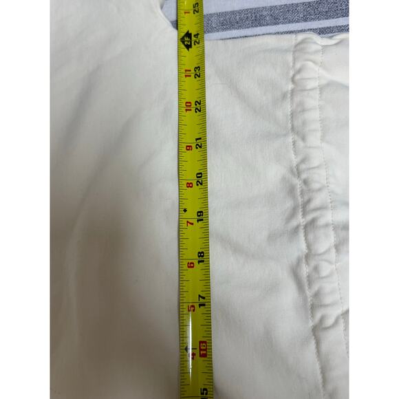 Anthropologie Varley Freya Funnel Neck Sweatshirt Ivory Size Medium Cream Cowl - Picture 7 of 12